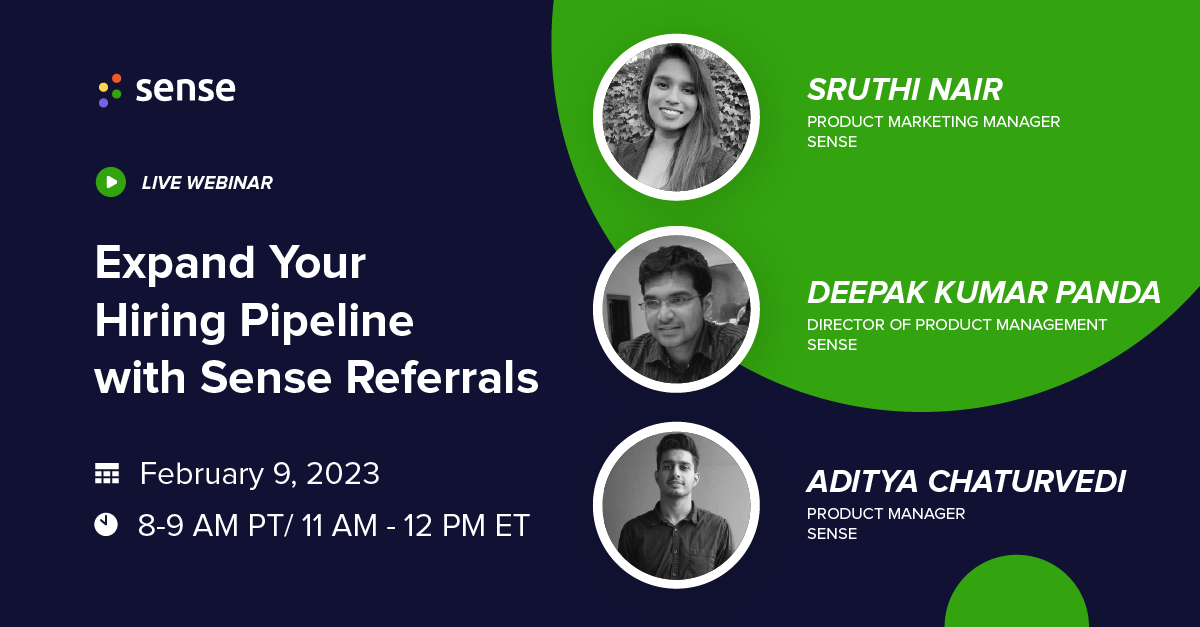 Expand Your Hiring Pipeline with Sense Referrals